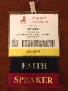 NCEA Speaker Badge