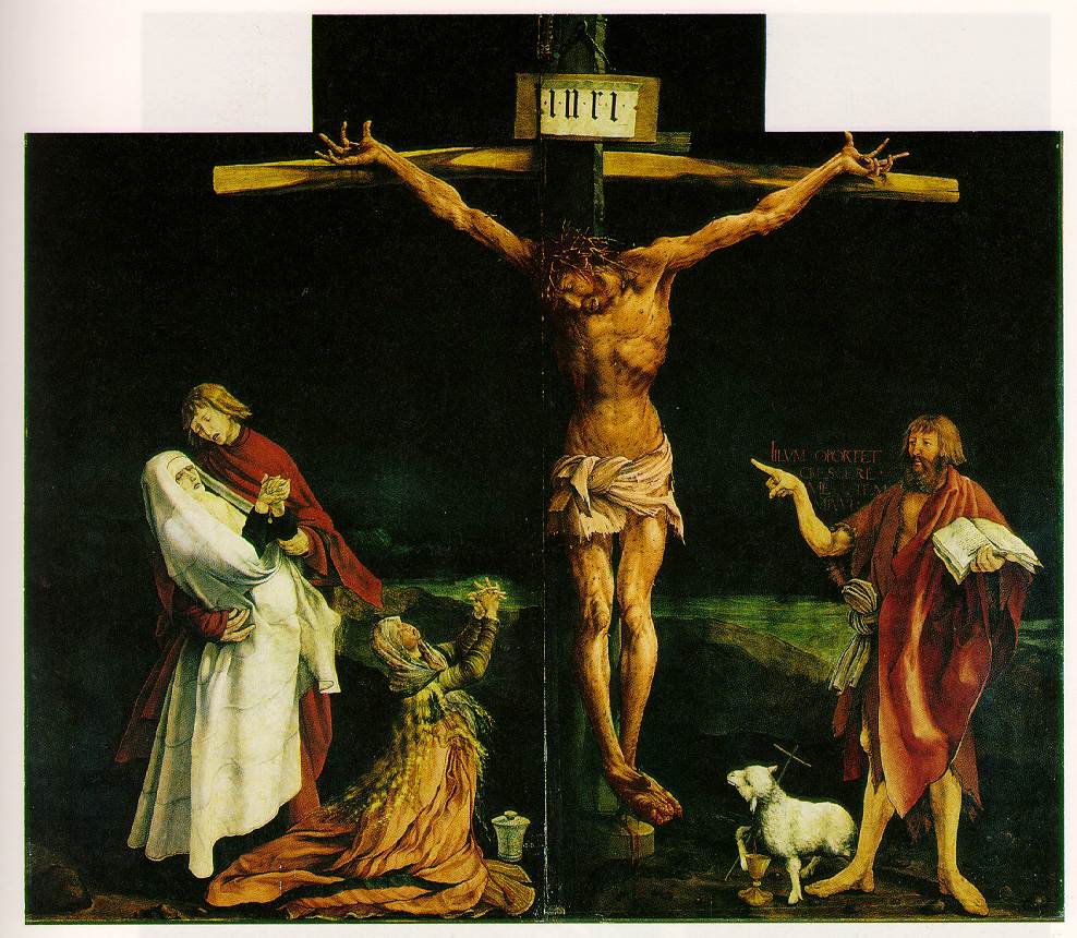 Isenheim Crucifixion by Matthias Grunewald