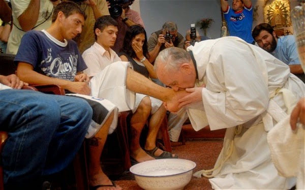 Pope Francis Washing Feet