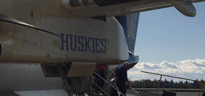 Alaska Airlines Husky Plane