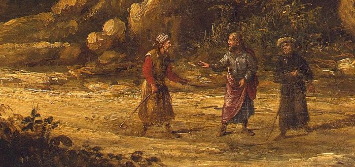 Road to Emmaus by Roghman