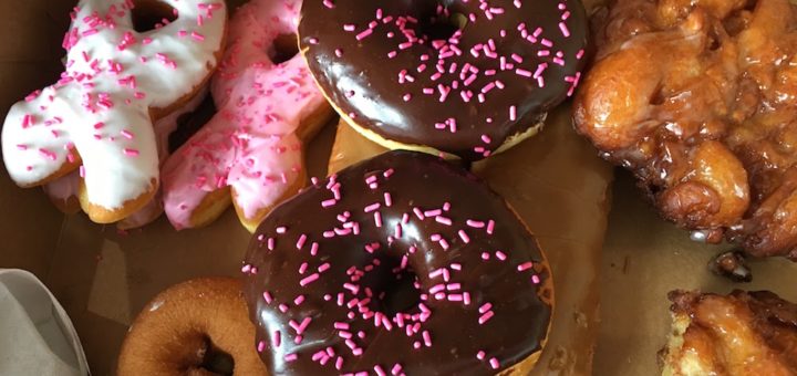 Retro Donuts Pink Ribbon