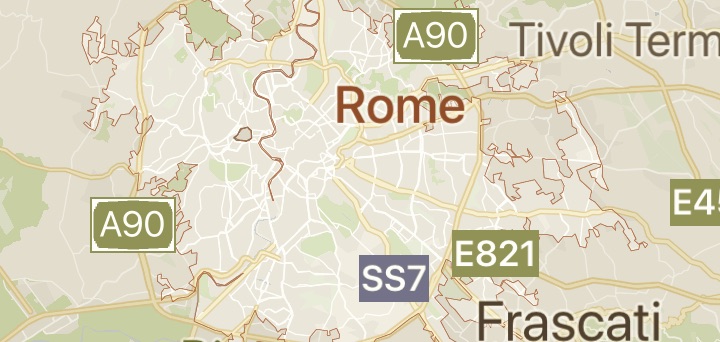 Google Maps Rome