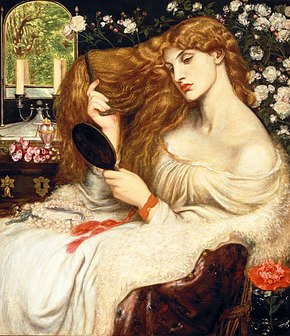 Illustration of Lilith by Dante Rosetti