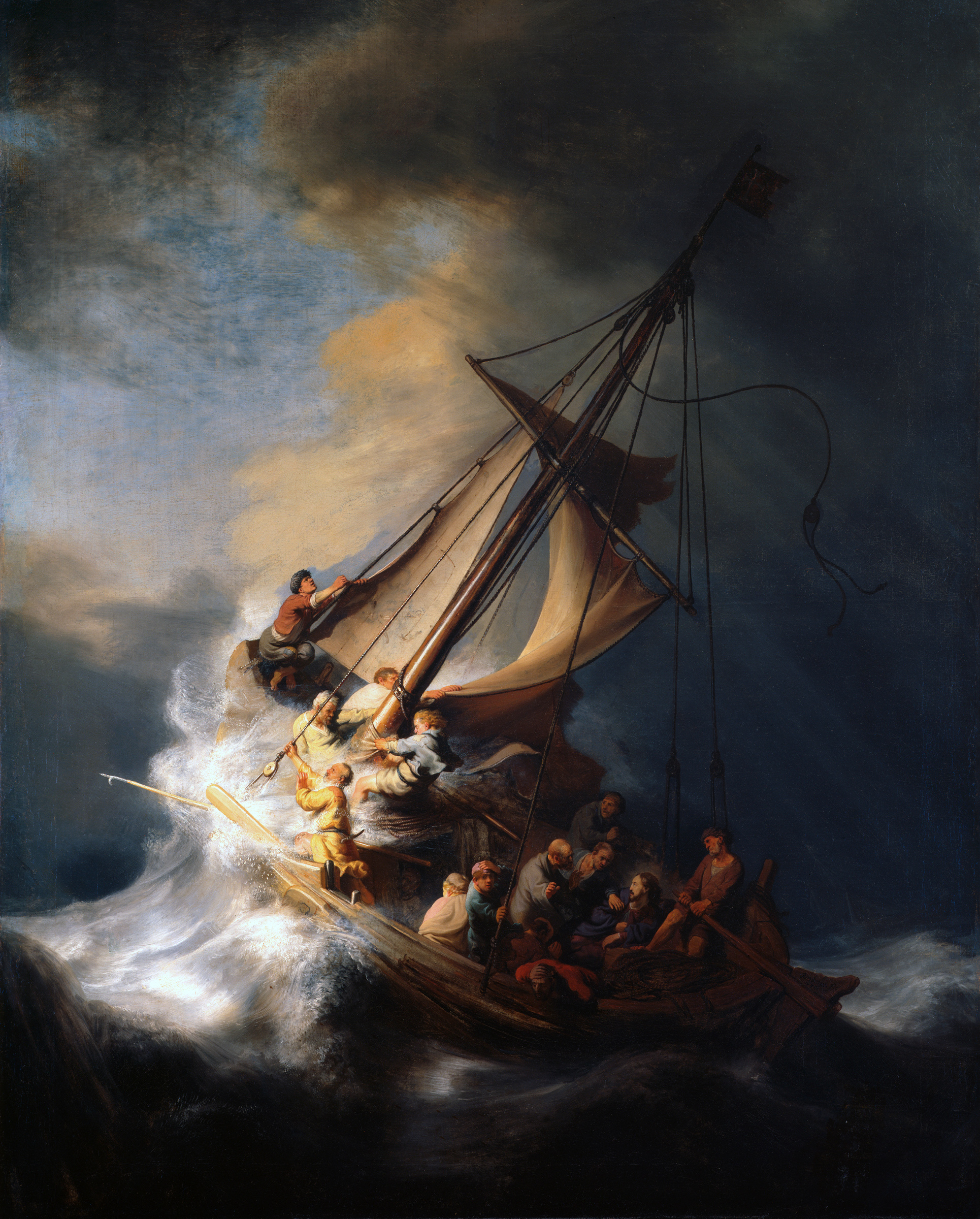 Rembrandt - Christ Calming Storm